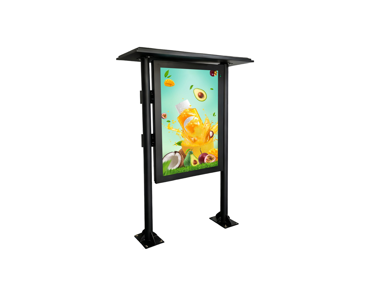戶外雨棚款豎屏廣告機